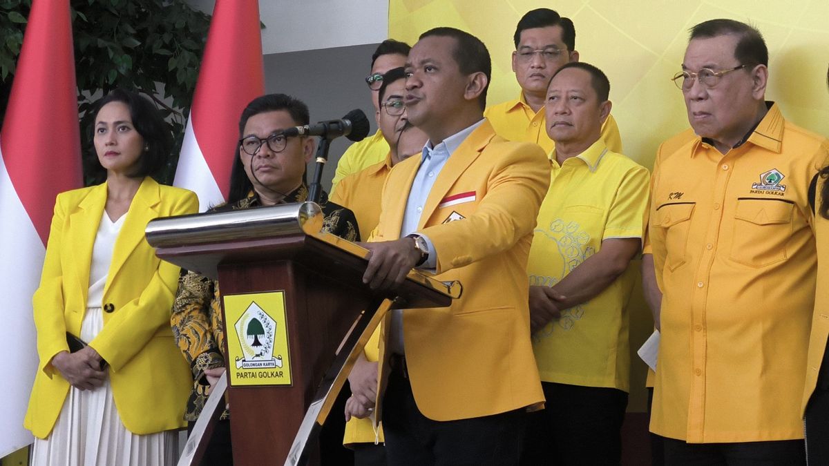 Ahead Of The New Year 2025, Bahlil Changes Golkar's Tagline To 'People's Voice Of Golkar'