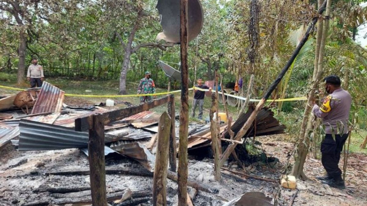 Polisi Selidiki Kasus Pembakaran Rumah Pasutri yang Dituding Punya Ilmu Hitam Parakang di Konawe Sultra