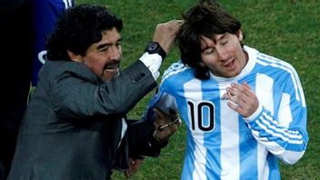 Messi dan Ronaldo Sampaikan Penghormatan Terakhir untuk Maradona