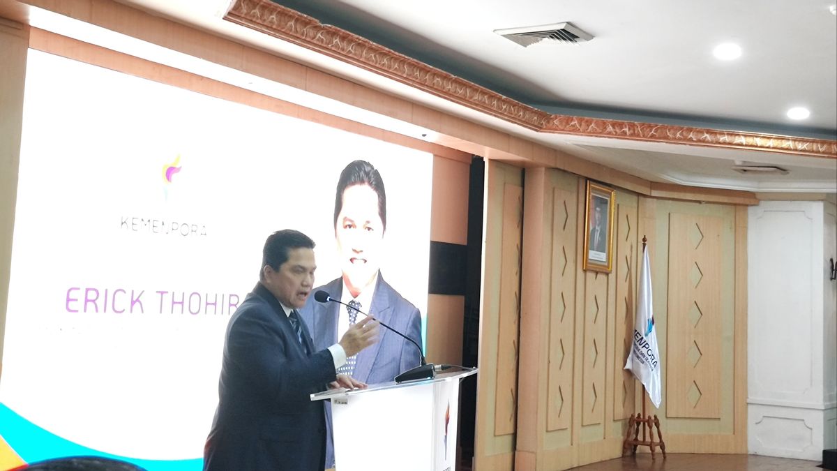 Perbasi Minta Erick Thohir Lebih 'Gila' untuk Kemajuan Olahraga