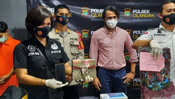 Polisi Tangkap Pasutri Pencuri Tas Gucci, Sepatu Adidas di Rumah Valerie Thomas