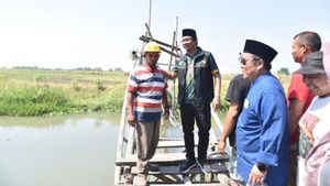 Biar Produksi Pertanian Meningkat, Pemkab Sidoarjo Bangun Jembatan dan Talang Irigasi Wonoayu