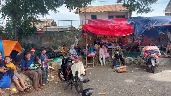 Cianjur地震の影響を受けた住民は病気になり始め、保健所:最大ですでに2,000人がいます