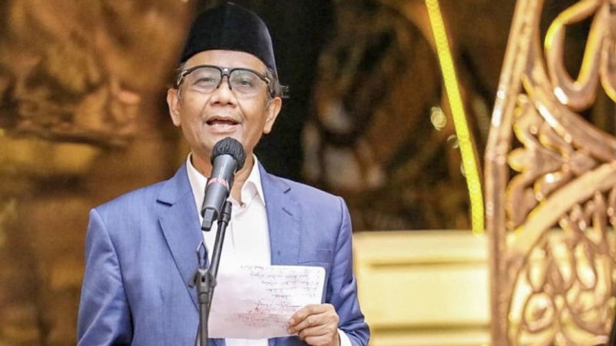 Mahfud MDはポルフカムの調整大臣の地位を辞任するが、ジョコウィとの会談を待っている