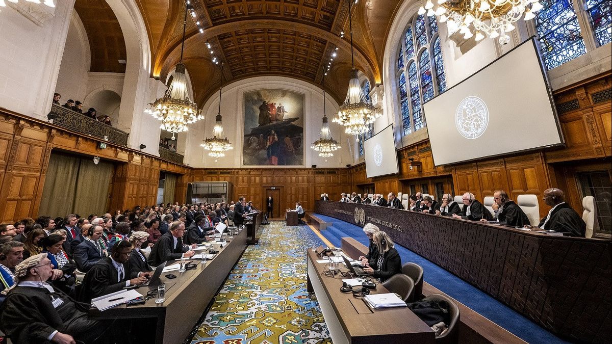 今天,在ICJ对加沙地带灭绝案的裁决听证会之前,埃尔多安总统希望人权一致的结果。