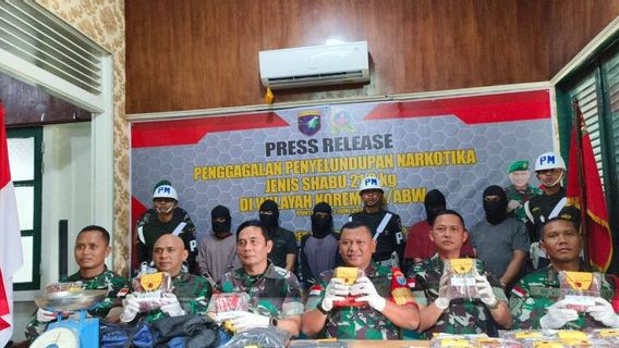 Satgas Pamtas RI-Malaysia Gagalkan Penyelundupan Sabu 21,2 Kilogram