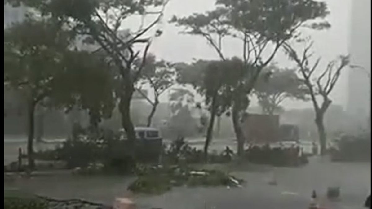 South Tangerang BPBD Calls The Storm Video In Alam Sutera True, But It Was Two Weeks AGO