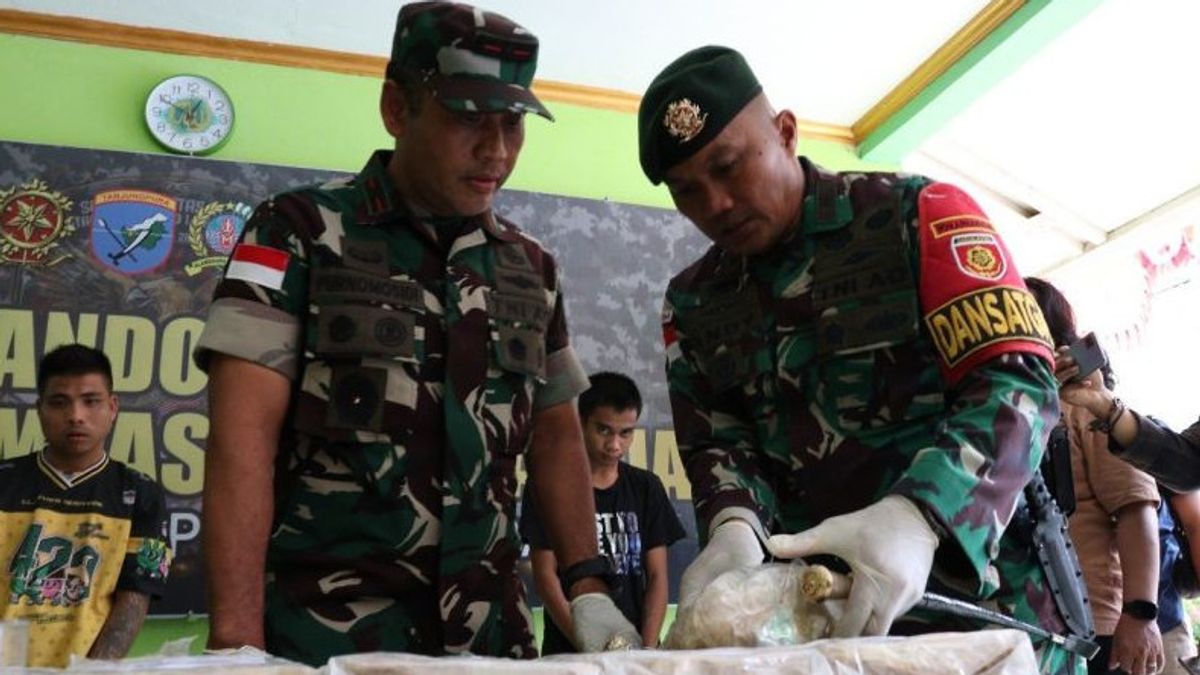 21 Kg Sabu Disita di Perbatasan Entikong RI-Malaysia, 3 Tersangka Dibekuk