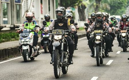 Patroli Sepeda Motor, Polisi Sisir Kejahatan Jalan di Jakarta