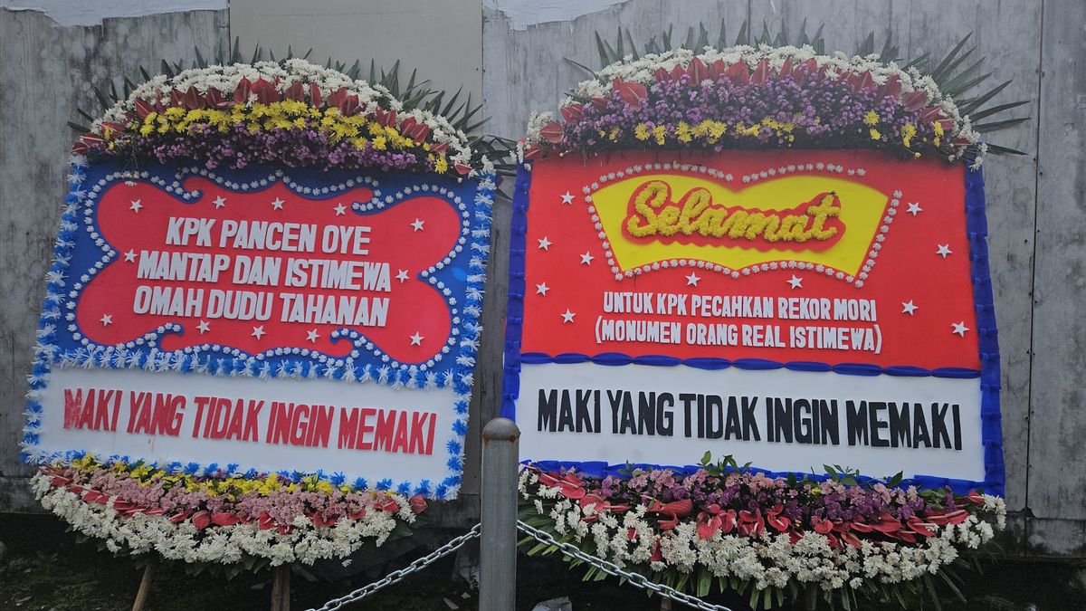 Dikirimi Karangan Bunga Berisi Sindiran Usai Yaqut Jadi Tahanan Rumah, KPK: Bentuk Ekspresi Publik