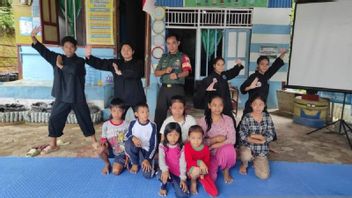 Kisah Serka Iwan di Padang: Rogoh Kocek Pribadi, Waktu dan Tenaga Dirikan PAUD Jaga Mimpi Anak-anak Tak Mampu