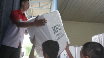 The Bogor KPU Uses Expeditionary Service Companies To Distribute Voice Letters For The 2024 Presidential Election