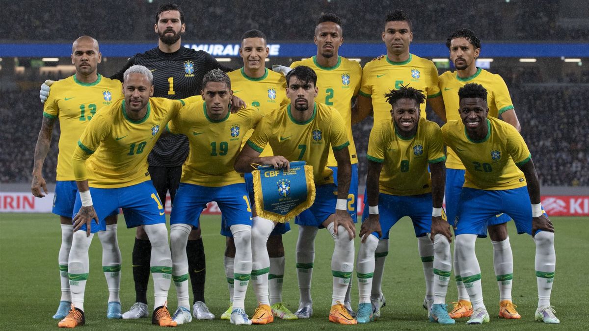 Download Brazil national football team 4K HD Wallpaper - GetWalls.io