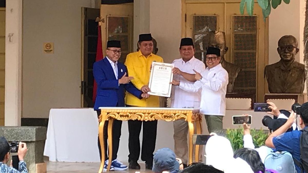 Golkar-PAN Meeting with Gerindra-PKB Coalition Usung Prabowo Capres, Who's Cawapres?