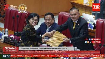 Sri Mulyani Responds To The Government's View Of Factions On The 2023 State Budget Bill