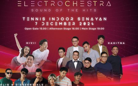 Konser Electrochestra Sound of The Hits Siap Gebrak Jakarta