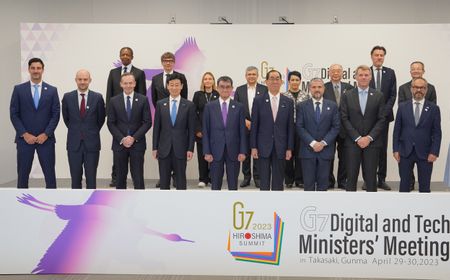 Menteri Digital G7 Sepakati Regulasi AI Berbasis Risiko