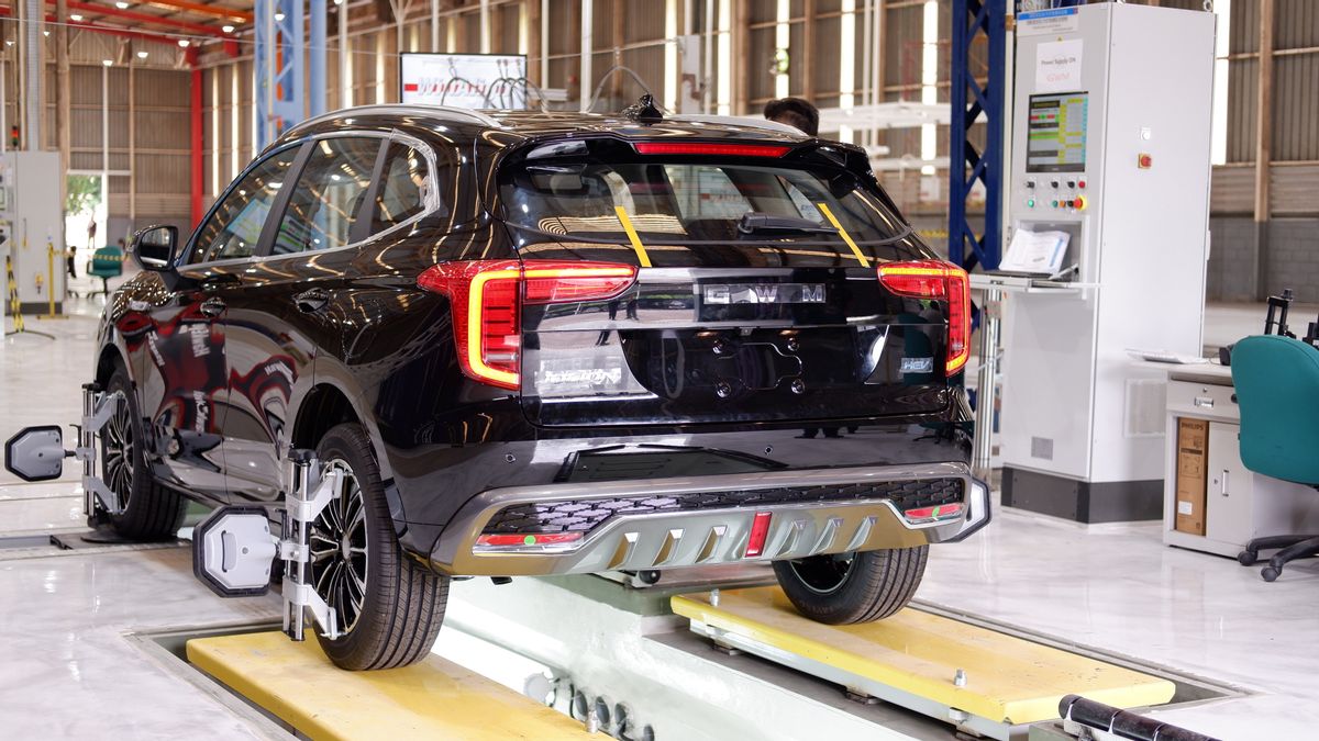 Production Of GWM Haval Jolion HEV Local Assembled Launches From The Assembly Line In Indonesia