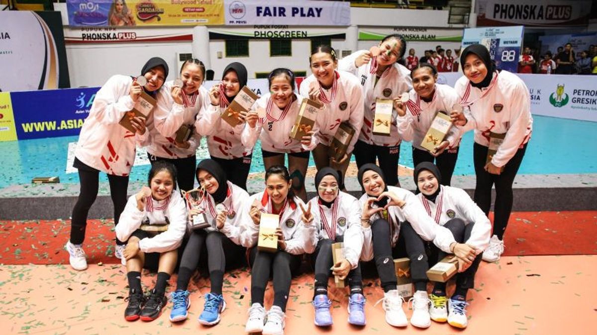 Must Be Satisfied In Second Position AVC Challenge Cup 2023, Coach Of The Indonesian Women's Volleyball National Team: Already Give The Best