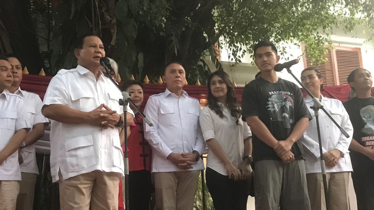 Tomorrow, The Chairman Of The Advanced Indonesian Coalition Political Party Will Gather At Prabowo's House