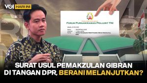 VOI Today: Gibran's Proposal for the Implementation List has received by the DPR-MPR, has to continue?