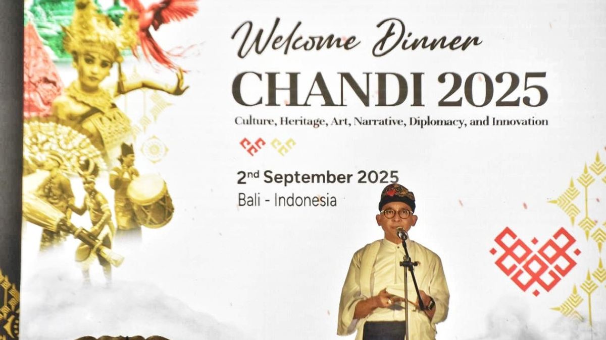 CHANDI 2025 Dibuka di Bali, Menteri Kebudayaan Tekankan Budaya Sebagai Kompas Masa Depan
