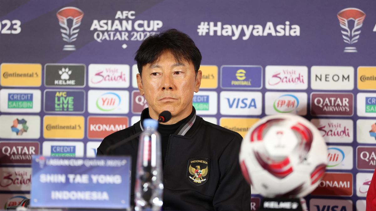 Shin Tae-yong Reluctant To Leak The Indonesian National Team Vs Australia Strategy, Even Though He Has Learned From Uzbekistan