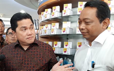 Erick Thohir Siap Jalankan Keputusan Airlangga Setop Ekspor Masker PT RNI