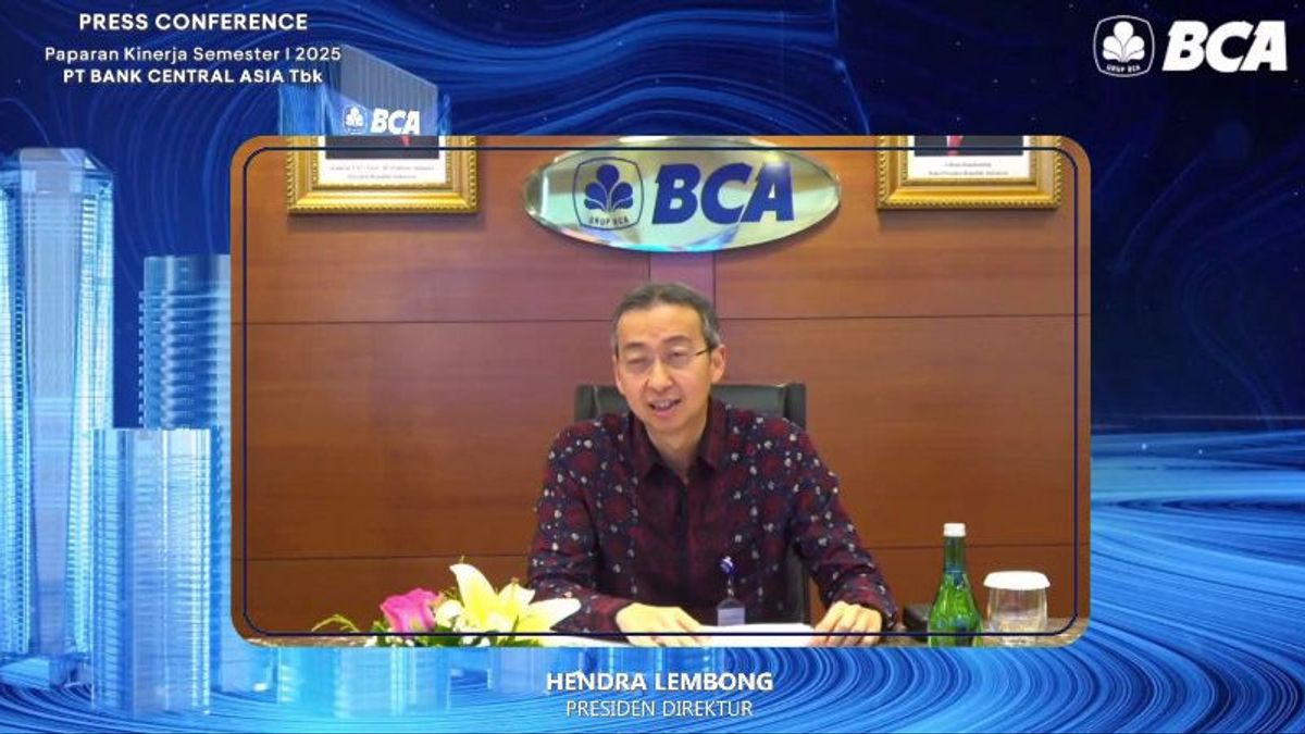 BCA Earns IDR 29 Trillion Net Profit In Semester I-2025, Up 8 Percent