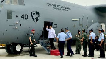 Defense Minister Prabowo Hands Over Second Unit C-130 J Super Hercules To Indonesian Air Force