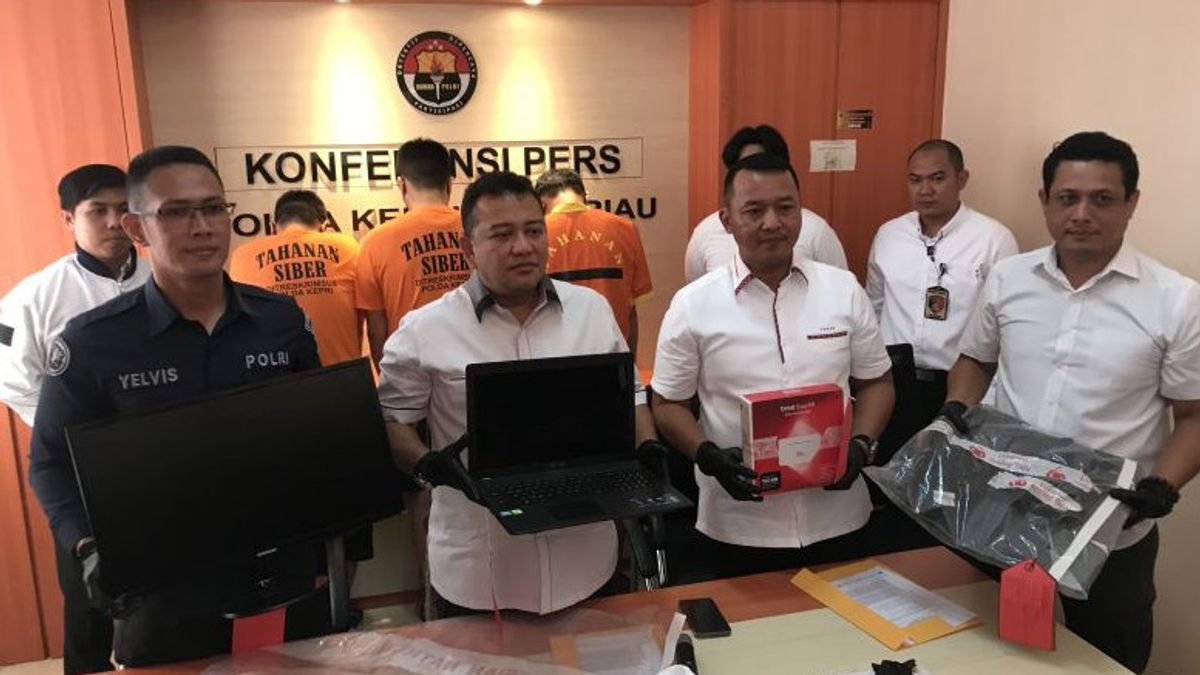 3 Perpetrators Of The International 'Raja Hockey' Judicial Complot Were Arrested By The Riau Islands Police, Server Games Are In The Philippines