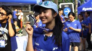 Cerita Febby Rastanty Rasakan Pengalaman Unik, Crystalin RunXperience 2025 Gandeng Lebih Dari 8.000 Pelari 