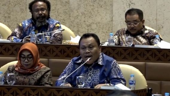 Jhoni Allen Marbun Gagah Assiste à La Réunion En Dpr, Politicien Gerindra: Félicitations Pak Be Secrétaire Général