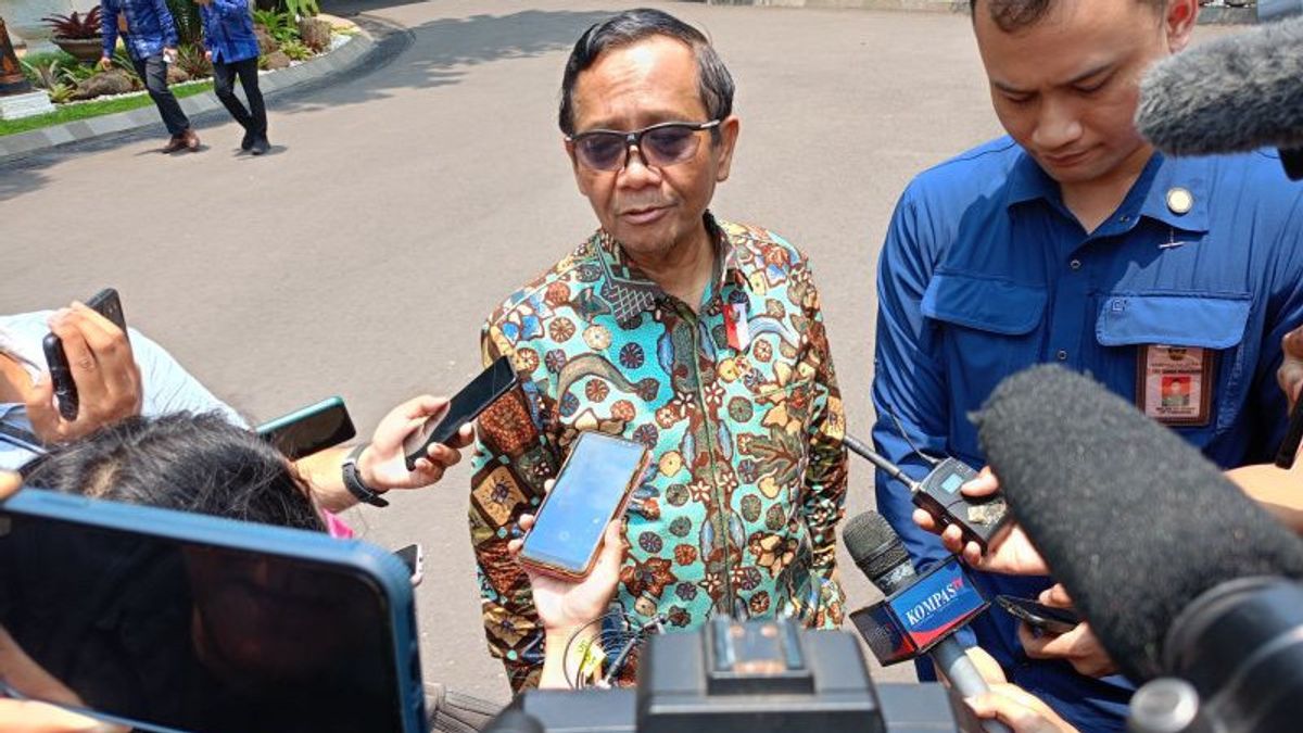 Mahfud MD: The Government Does Not Know The Whereabouts Of Minister Of Agriculture Syahrul Yasin Limpo