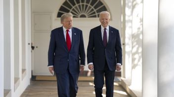 Presiden Biden Sambut Hangat Dirinya di Gedung Putih, Donald Trump: Saya Sangat Menghargai