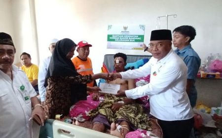 Baznas Ternate Buka Posko Logistik Ringan di Titik Bencana Banjir Bandang