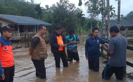 Banjir Setinggi 1 Meter Melanda Sebadai Hulu Natuna