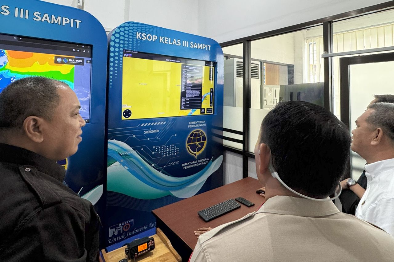 KSOP سامبيت يستخدم تقنية AIS و CCTV لمراقبة حركة السفن