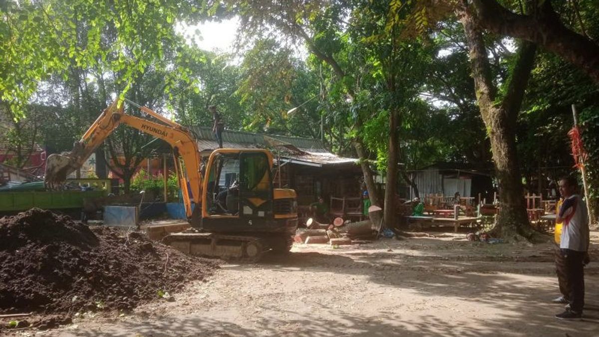 部署未使用的PKL摊位，Mataram DLH计划乌达亚纳再次成为城市森林