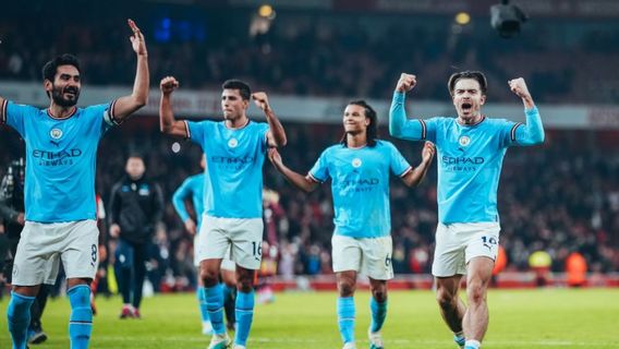 Arsenal Vs Manchester City 1-3, Kuncinya Ada Pada Taktik Pep Guardiola