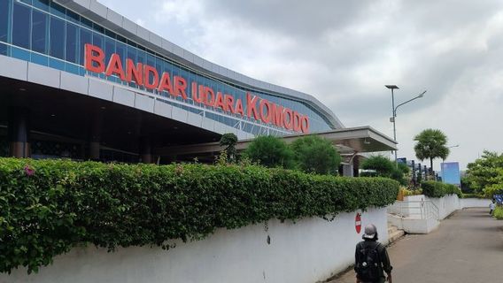 Bandara Komodo Labuan Bajo Waspadai Debu Vulkanik Erupsi Lewotobi