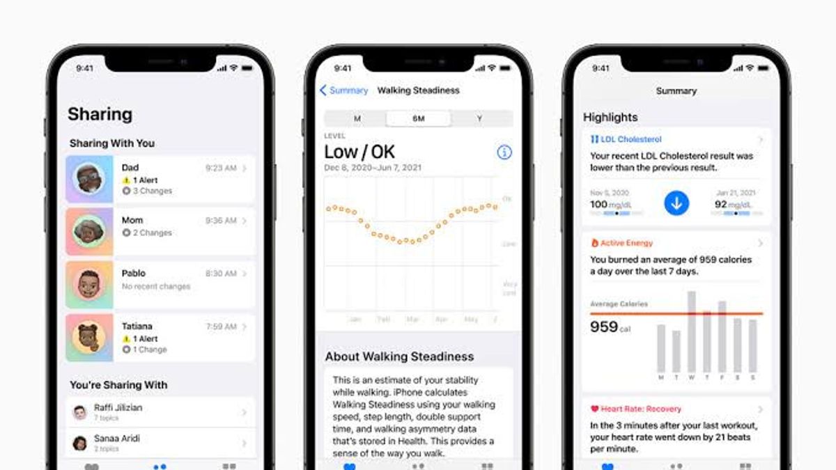 Fitur Baru iOS 15 Mudahkan Pasien Berbagi Data Kesehatan pada Dokter