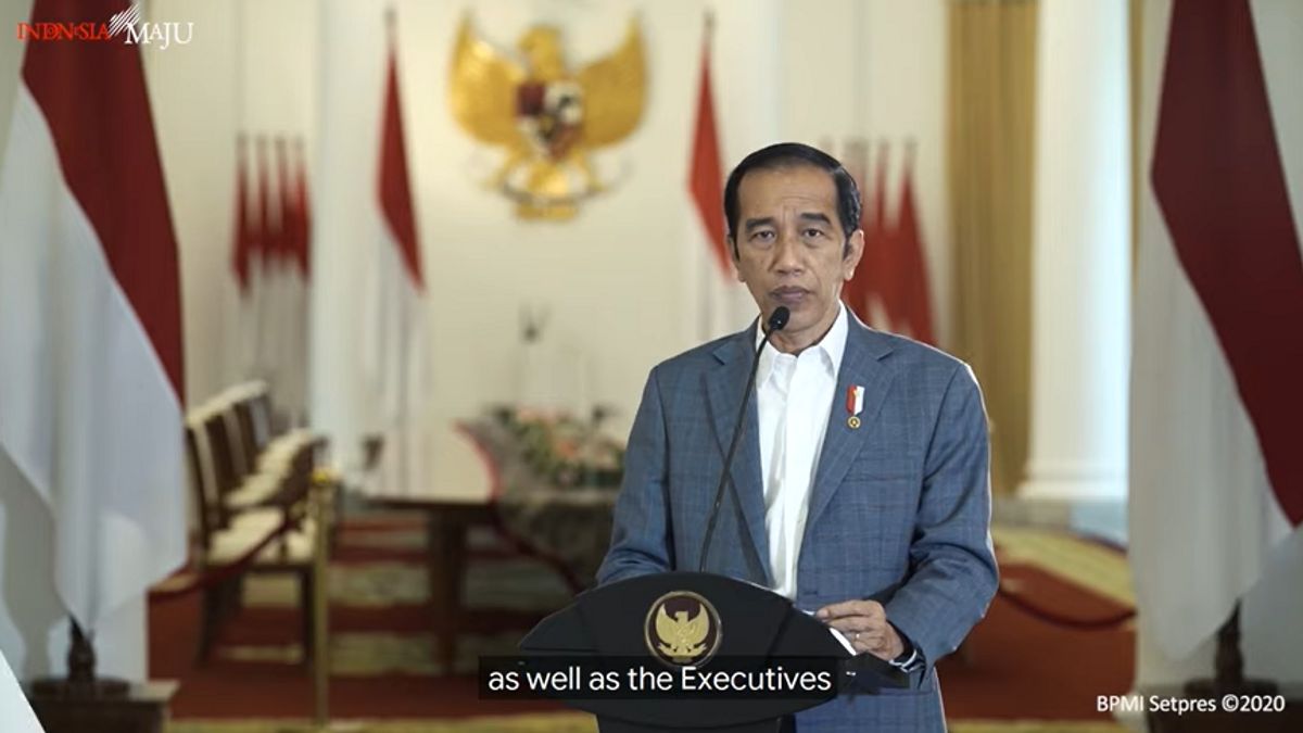 Jokowi希望通过综合法提高印尼的数字经济潜力