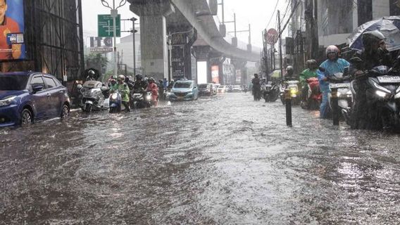 Beware Of Floods! West Jakarta And South Jakarta Will Rain Friday Afternoon