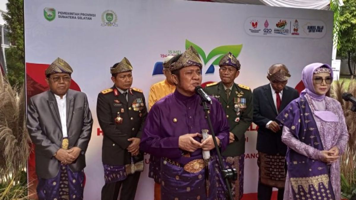 Perayaan HUT Provinsi Sumatera Selaan yang ke-76, Inilah Harapan Gubernur Herman Deru 