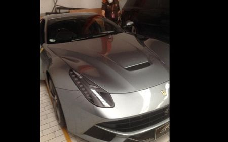 Ini Dia Ferrari F12berlinetta yang Disita dari Kasus Korupsi Asabri