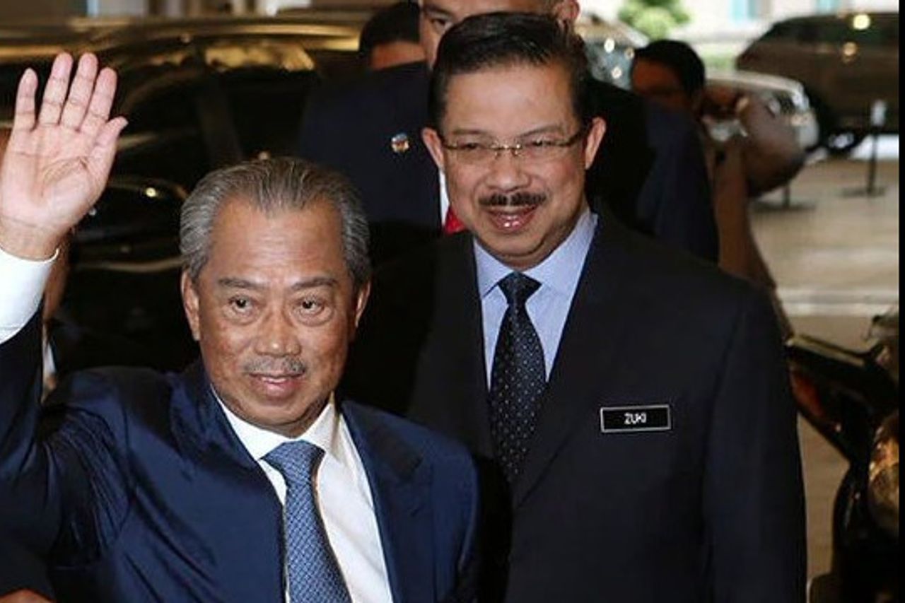 マハティール モハマドのためのマレーシア首相和解スペリングムヒディン ヤシン