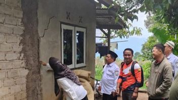 BPBD Records 2 Damaged Houses And 91 Other Threatened Land Shiftation In Cianjur