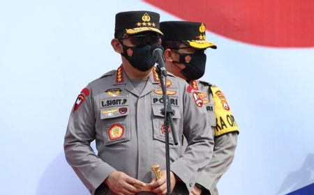 Kapolri Minta Masyarakat Tidak Euforia Rayakan Tahun Baru 2022