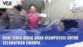 VIDEO: Sinta Aulia's Leg Will Be Amputated To Save Her Soul